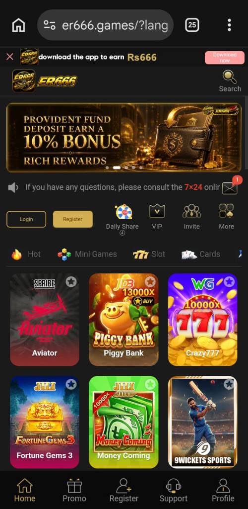 ER666 Game